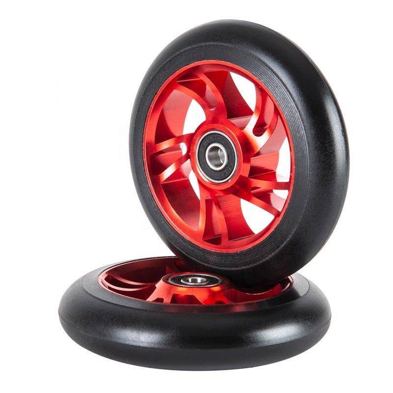 Pro stunt scooter wheel 100mm or 110mm replacement wheels with Abec-9 bearing