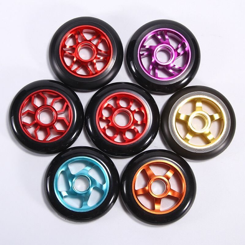 Pro stunt scooter wheel 100mm or 110mm replacement wheels with Abec-9 bearing
