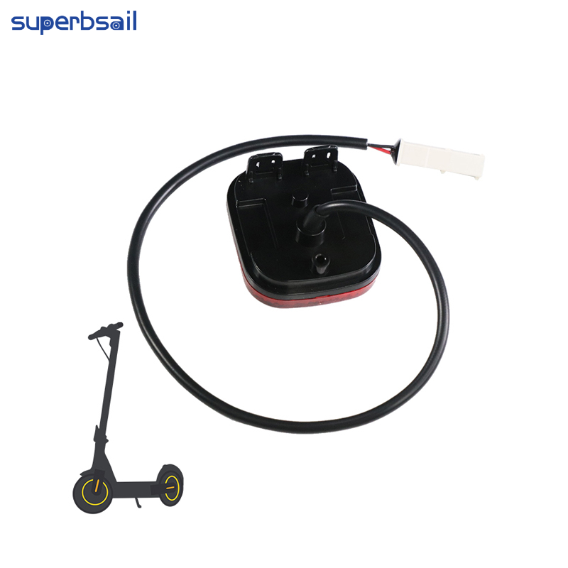 Superbsail Original Taillights with Wire Waterproof Rear Fender Light for Max G2 Electric Scooter Skateboard Stoplight Part