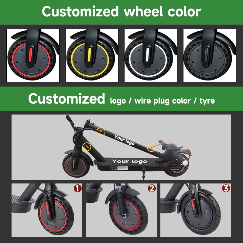 E9Pro Electric Scooters 8.5 Inch Honeycomb Tyre M365 E Scooters china Warehouse Electrical Scooters 350W