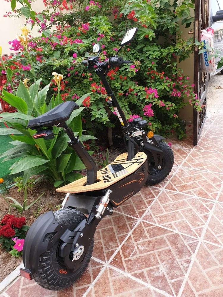 6-8h charging foldable electric scooter 3kw monster scooter