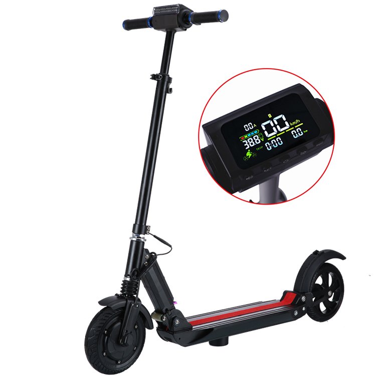 2024 china factory wholesale two wheels 7.5A foldable electric scooter discount price for adult and kids