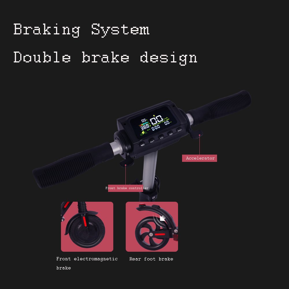 2024 china factory wholesale two wheels 7.5A foldable electric scooter discount price for adult and kids