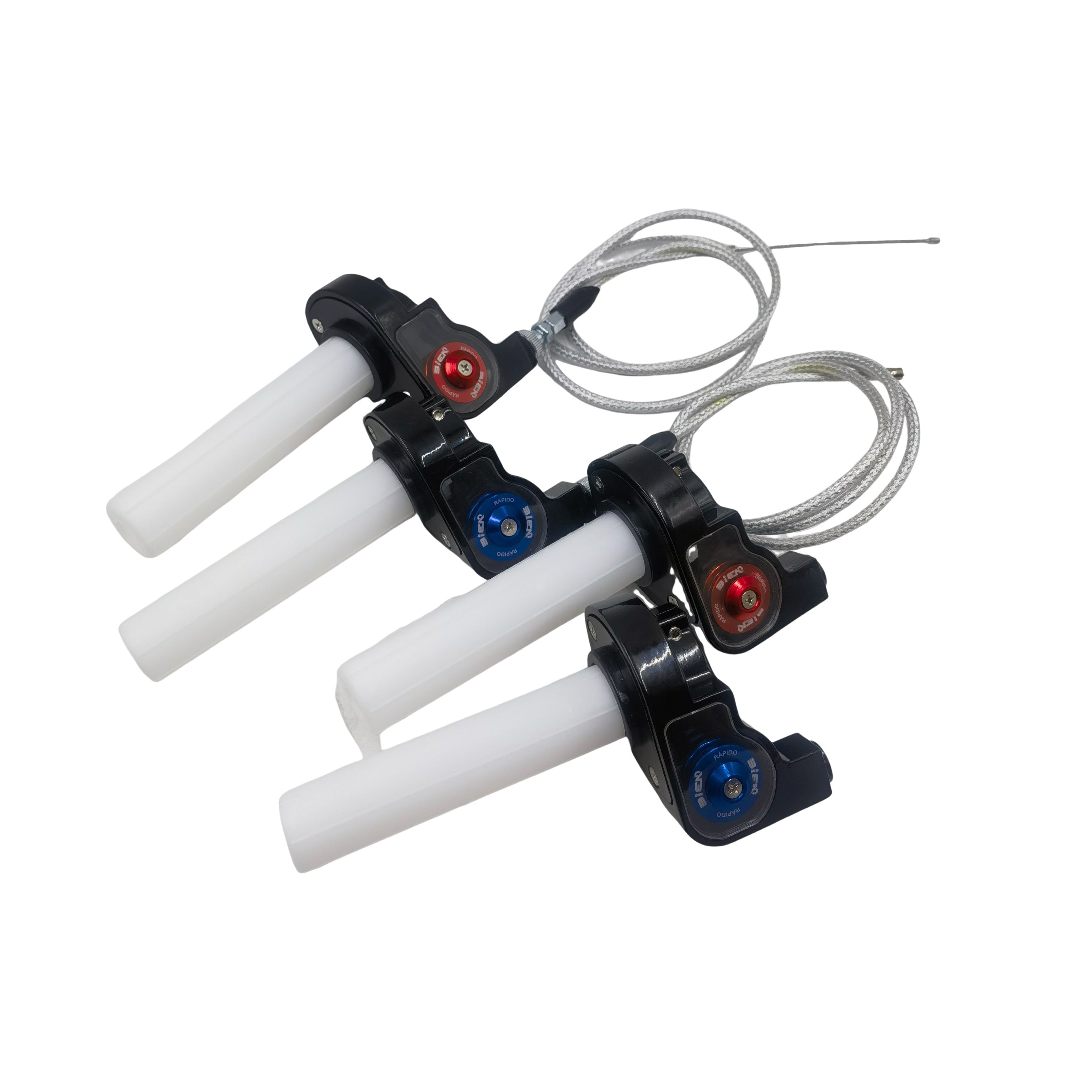 Controller handle cables 1/4 Quick accelerator switch wire twist motorcycle throttle for Motocross Dirt Pit bike parts110 125cc
