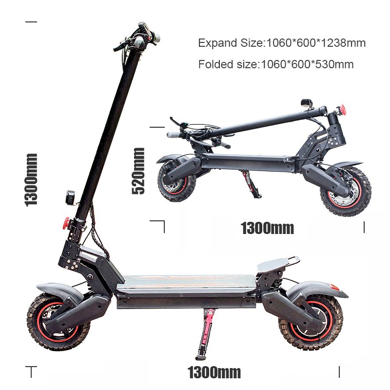 US stock adult electric scooter 10 inch tires foldable e scooter45mph long range electric scooter