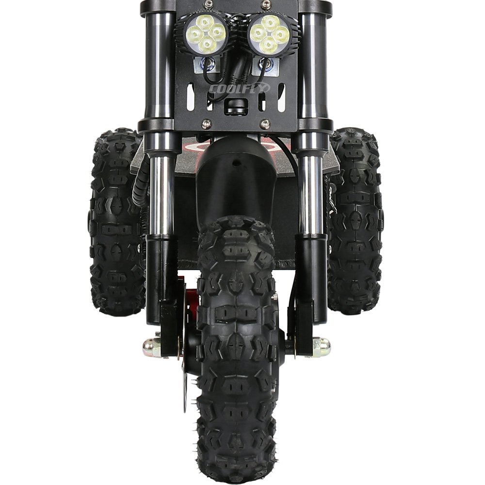CE smart tractor electric scooter 3000w 5000w 3 motors electric balance scooter motorcycle with 11 inch off road fat tire