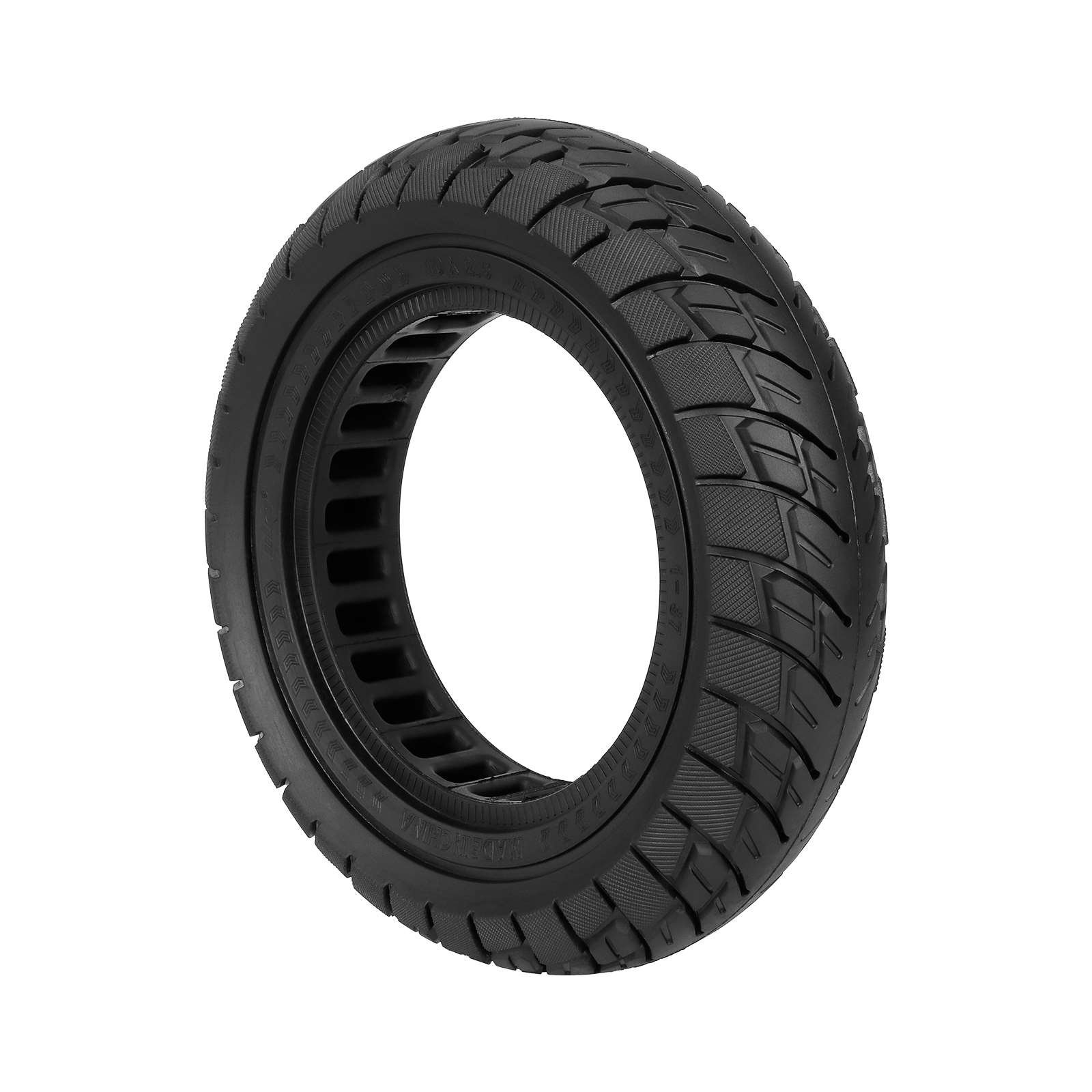 EU Warehouse Ulip 10*2.5 (37mm slot)Off-road Solid Tire 10x2.5 with 10 Inch Solit Tire for Electric Scooter Tire Replacement