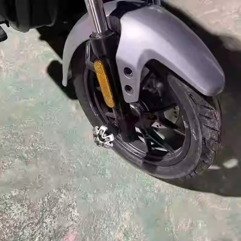 Off road motorcycle anti drop cup aluminum alloy shock absorber cup hexagonal anti drop front fork cup