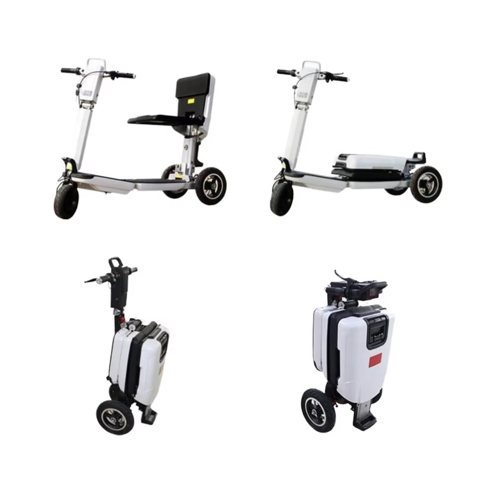 Wholesale 3 Wheel Electric Scooter New Trending Intelligent Brake Remote Folding Design for Unisex for Disabled Mobility