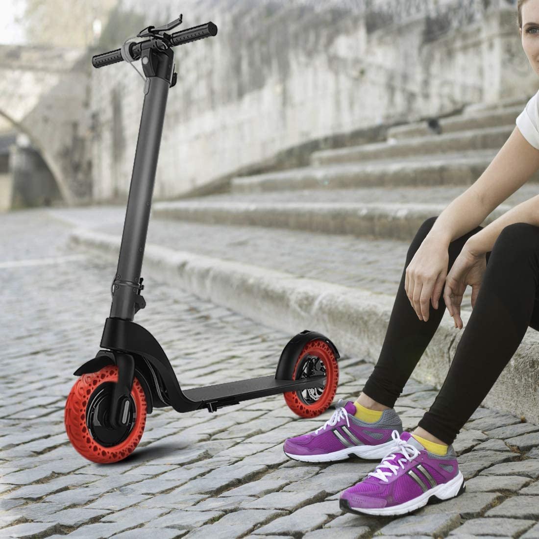 Superbsail EU Warehouse Original Honeycomb Rubber Solid Tires For Xiaomi M365 Electric Scooter 8.5 Inch Tire Tubeless Solid Tyre