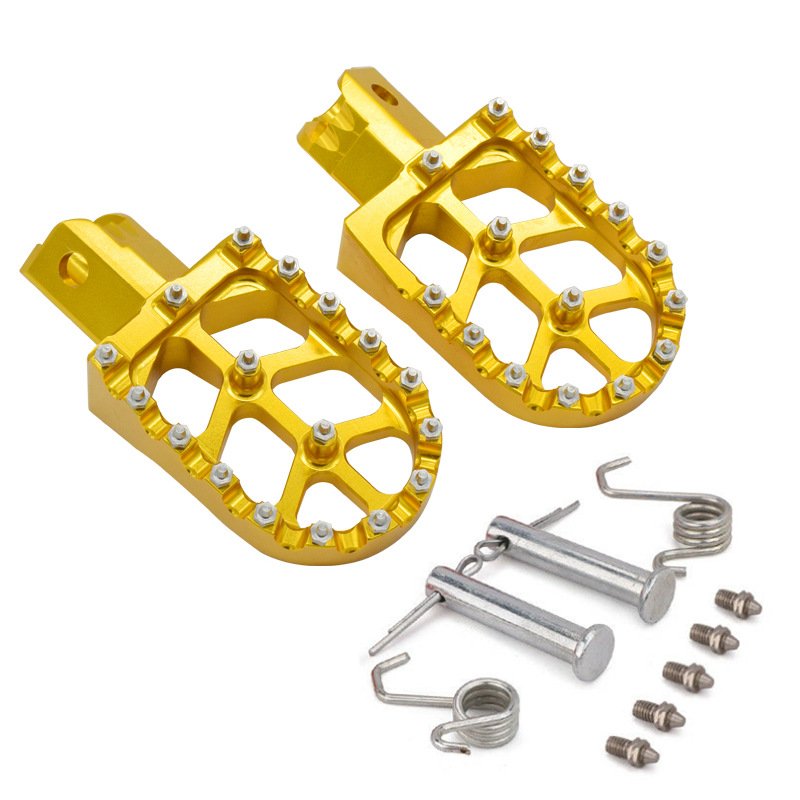 Universal Part Light Bee X E-bike Scooter Dirtbike Motorcycles Off-road Accessories-Motorcycle Foot Pegs Rests Pedals Support