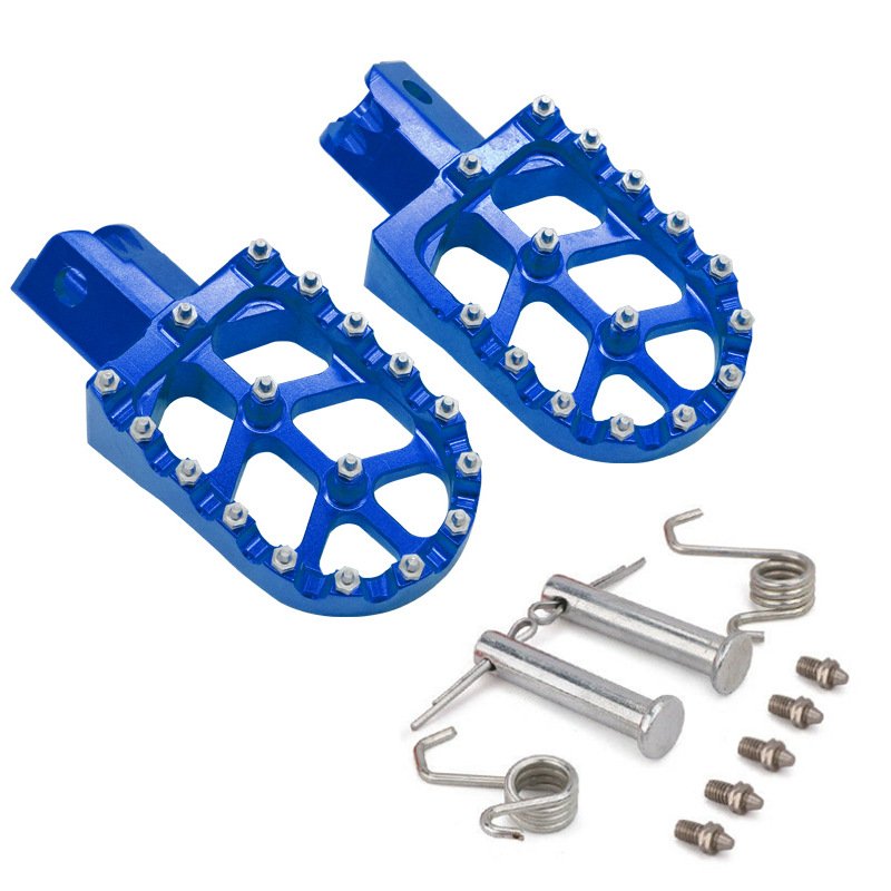 Universal Part Light Bee X E-bike Scooter Dirtbike Motorcycles Off-road Accessories-Motorcycle Foot Pegs Rests Pedals Support