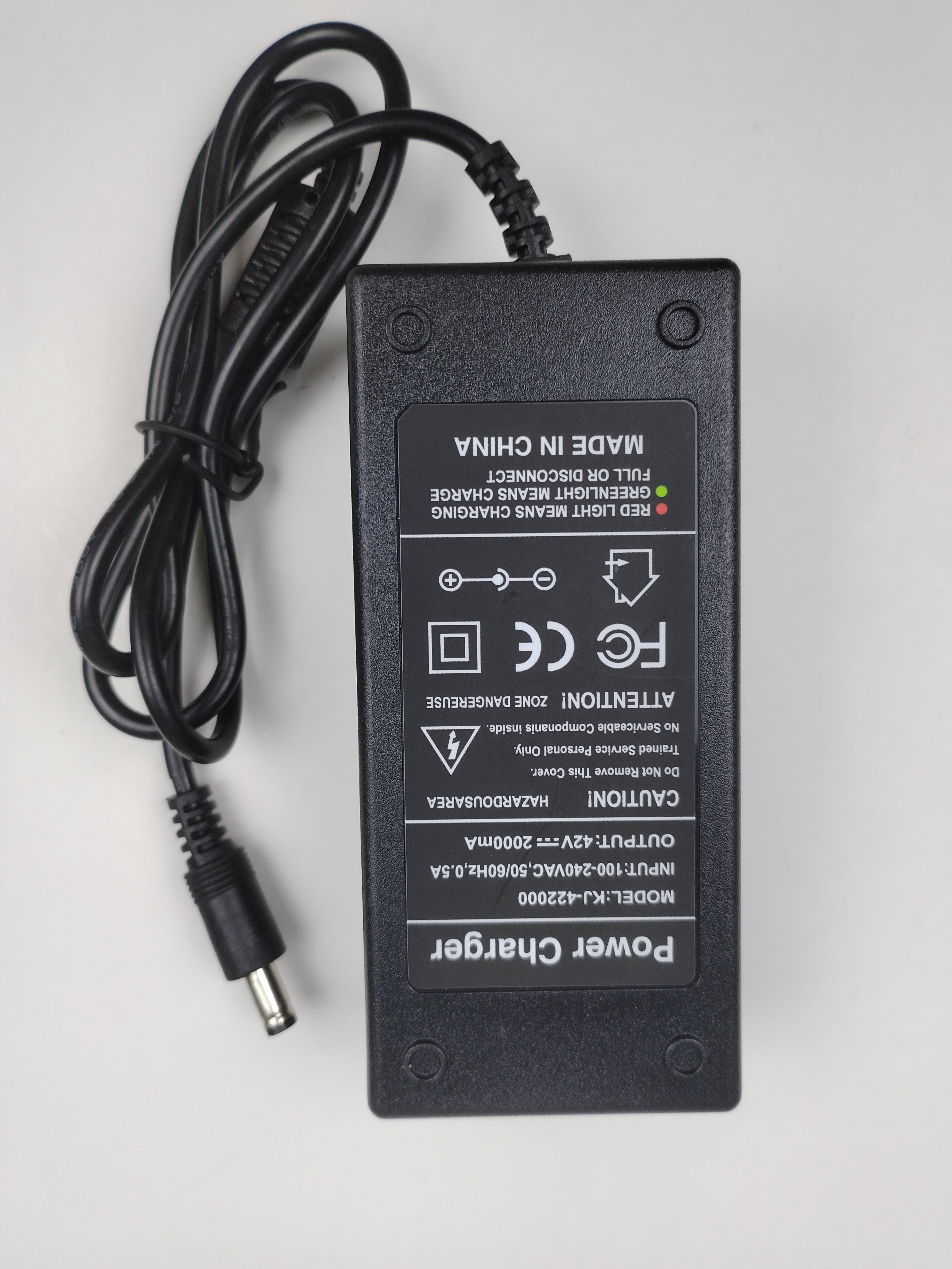 48V2A electric scooter With LED Light, electric Bicycle Charger, Balance Drift scooter, Power Adapter