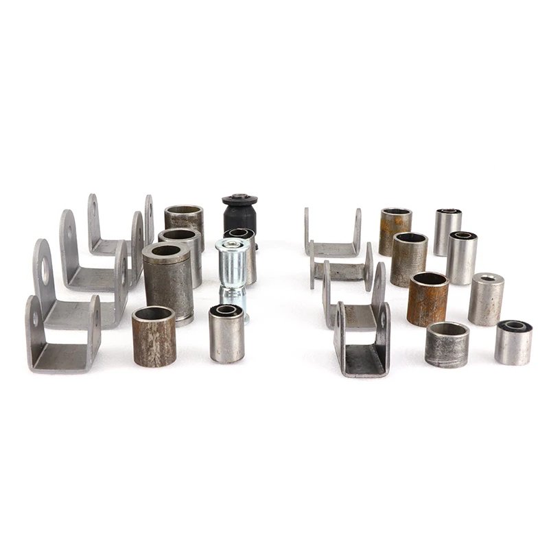 1Set Swing arm support buffer sleeve with steel bushing hanging lugs fit For ATV Scooter UTV Go Kart Quad Bike Buggy Suspension