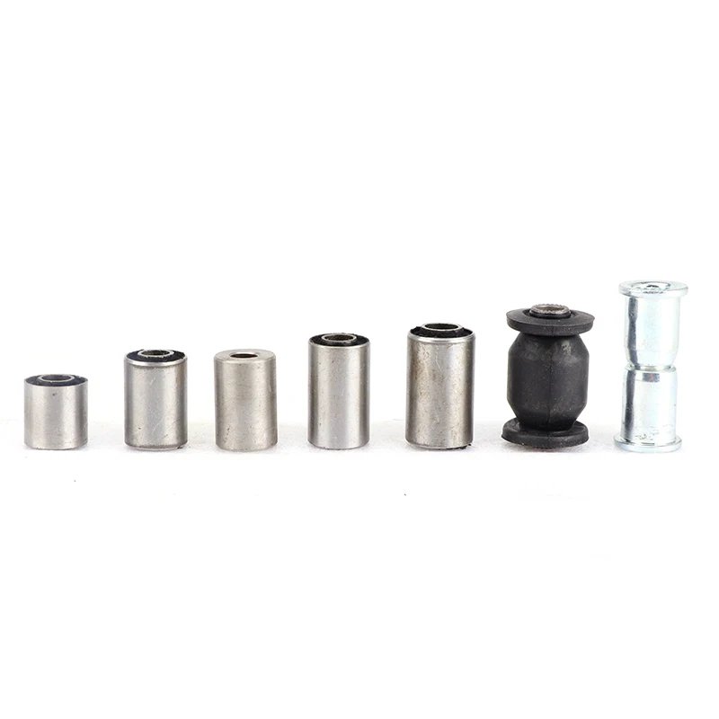 1Set Swing arm support buffer sleeve with steel bushing hanging lugs fit For ATV Scooter UTV Go Kart Quad Bike Buggy Suspension