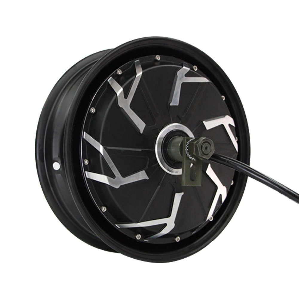 Hot Sales Electric Brushless Power Motors 12 Inch 3000W 60V Wheel Moped Hub Motor For Motorcycle