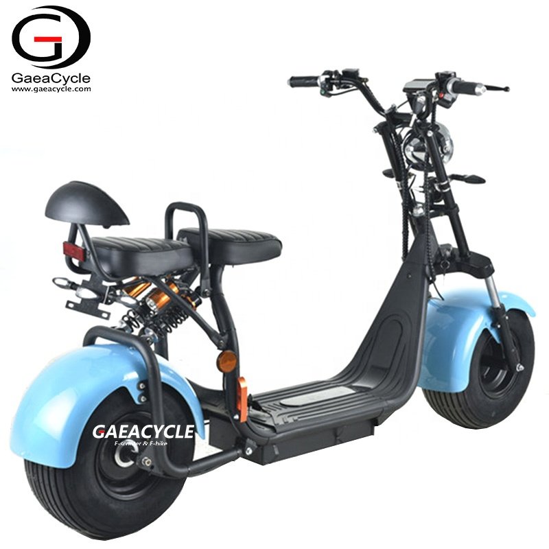 2020 Cheap EEC COC City Scooter Fatest Electric Scooters Wide Wheel Citycoco Waterproof Long Range Motorcycle Vehicle