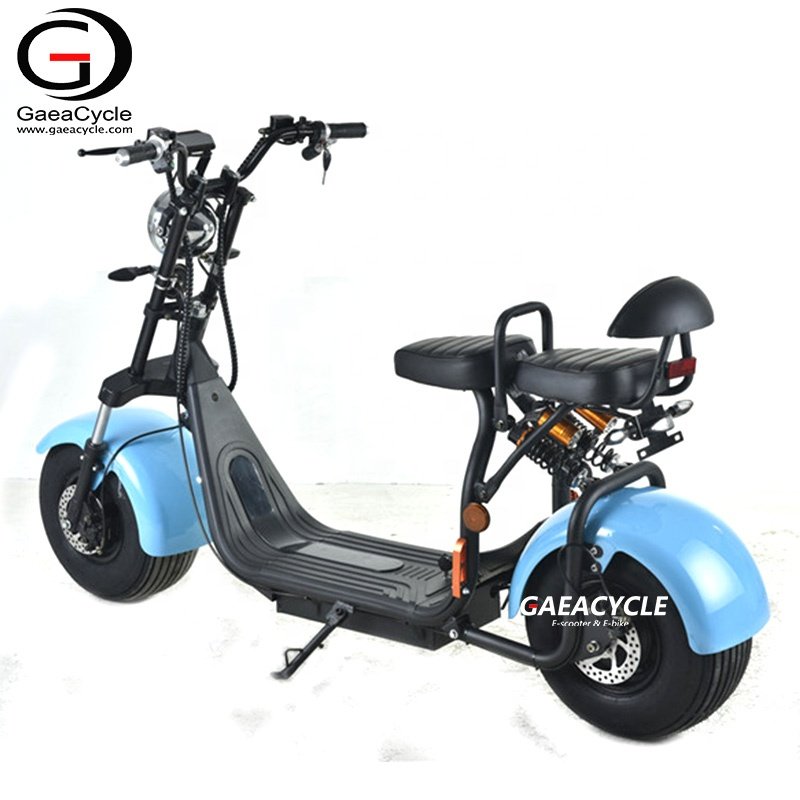 2020 Cheap EEC COC City Scooter Fatest Electric Scooters Wide Wheel Citycoco Waterproof Long Range Motorcycle Vehicle