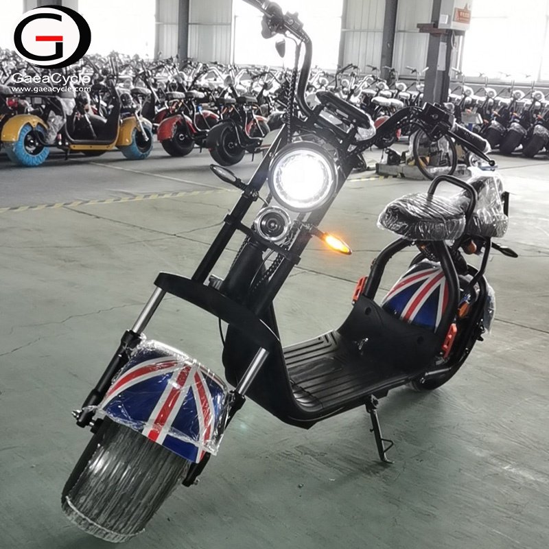 2020 Cheap EEC COC City Scooter Fatest Electric Scooters Wide Wheel Citycoco Waterproof Long Range Motorcycle Vehicle