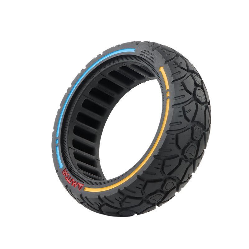 8.5 Inch Scooter Solid Tire Replacement Accessory 8.5*2.5-3.0 Off-road Solid Rubbertyre Blue Yellow Trim Pro/pro2 Scooter