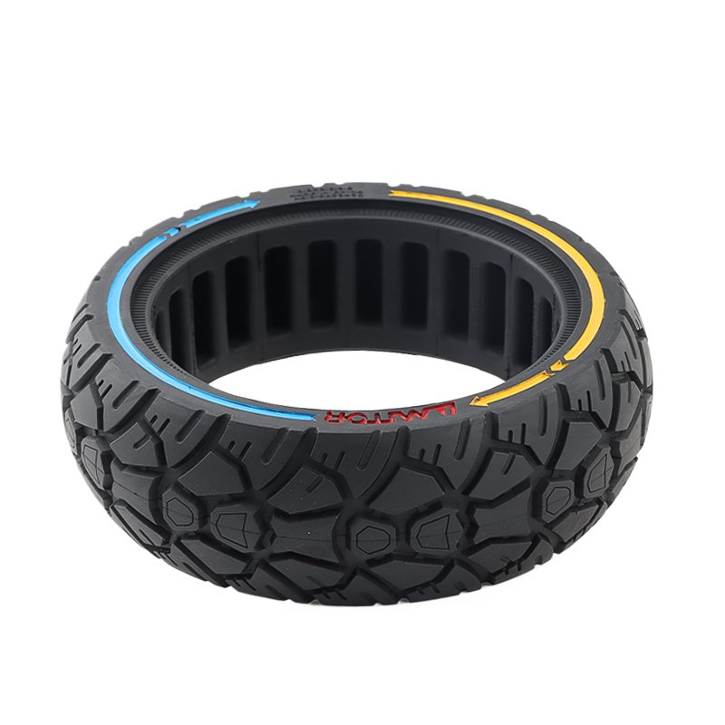 8.5 Inch Scooter Solid Tire Replacement Accessory 8.5*2.5-3.0 Off-road Solid Rubbertyre Blue Yellow Trim Pro/pro2 Scooter