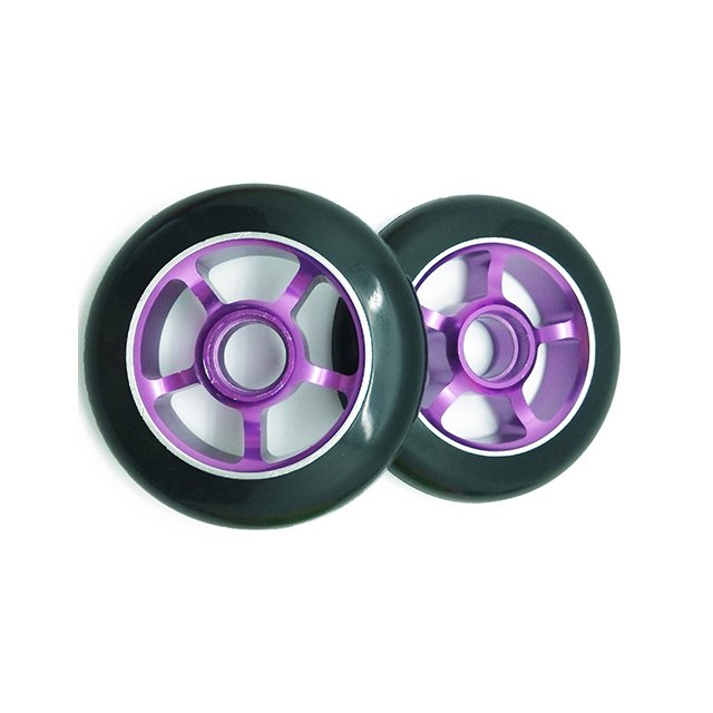 Aluminium Core High Rebound Pro Scooter Wheel 100mm 110mm 120mm 125mm Stunt Drift Wheels for Scooter Parts