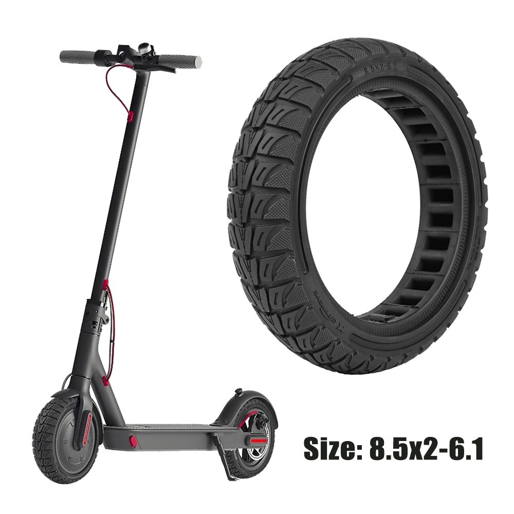 Cityneye Escooter Tire Cityneye Electric Scooter Rubber Wheels Solid Tires Anti Puncture for Cityneye M365 8.5*2 Inches