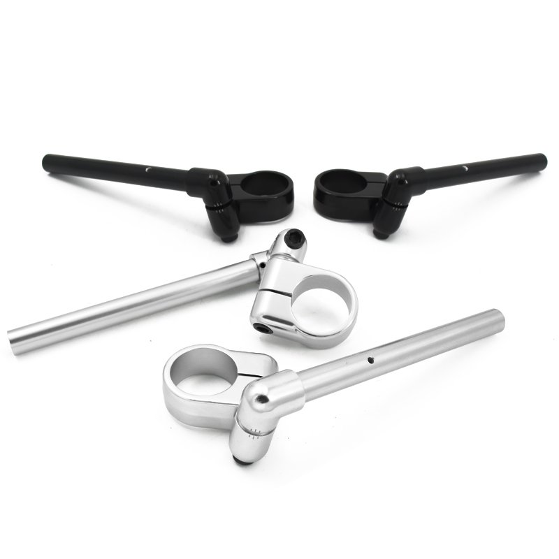 Motorbike Handle Bar Dirt Bike Handle Bar Kit Scooter Aluminum 51mm Motorcycle Modification Spare Parts Handlebar