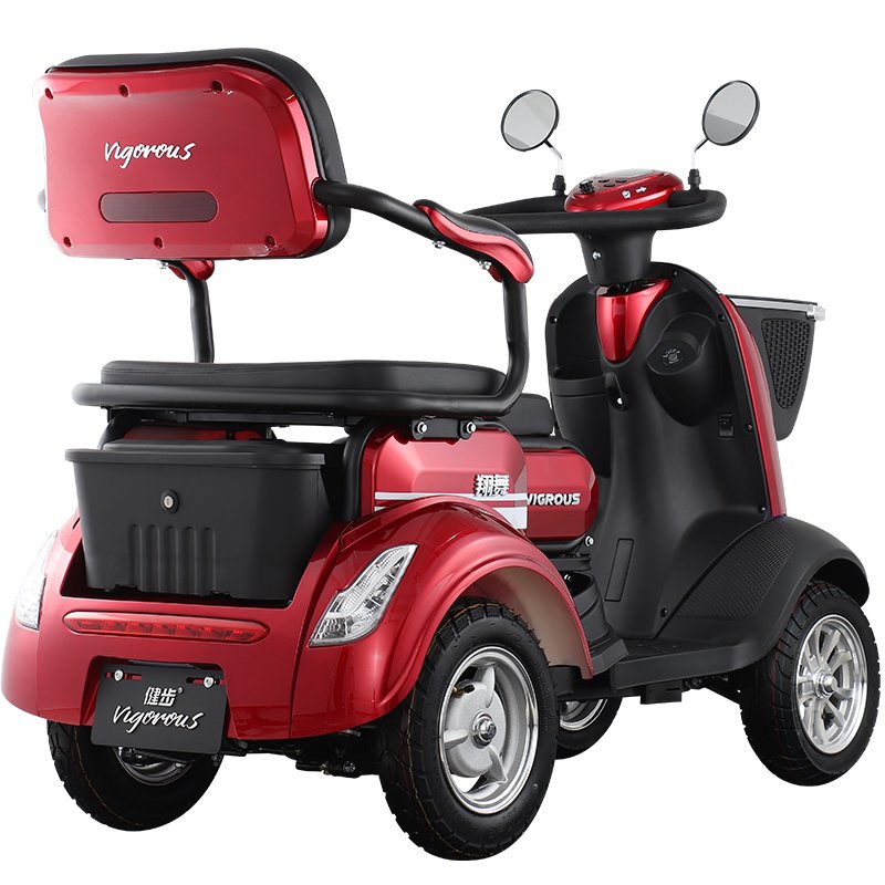 XW4 48V 500W Scooter Adult Electric Scooter Motorcycle with Led Light for Disabled