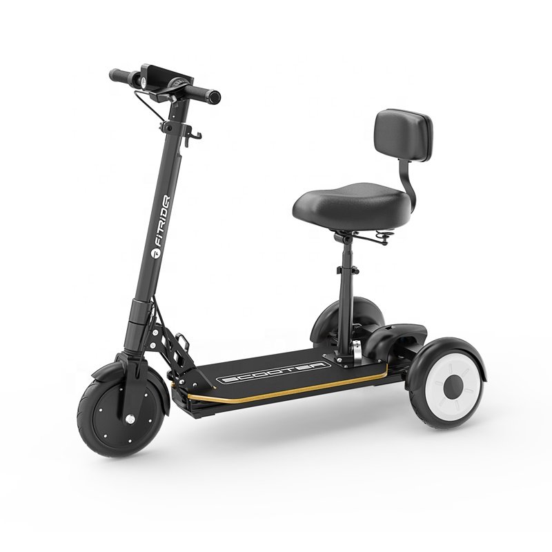 Factory Manufacture Electric Scooter 25 km/h LED Display Three Wheels Easy Riding Folding 3 Wheel with Cheap Price