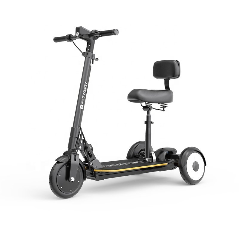 Factory Manufacture Electric Scooter 25 km/h LED Display Three Wheels Easy Riding Folding 3 Wheel with Cheap Price