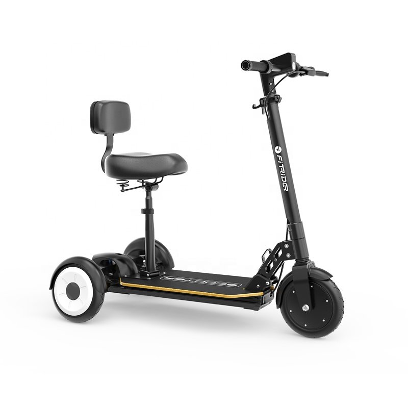 Factory Manufacture Electric Scooter 25 km/h LED Display Three Wheels Easy Riding Folding 3 Wheel with Cheap Price