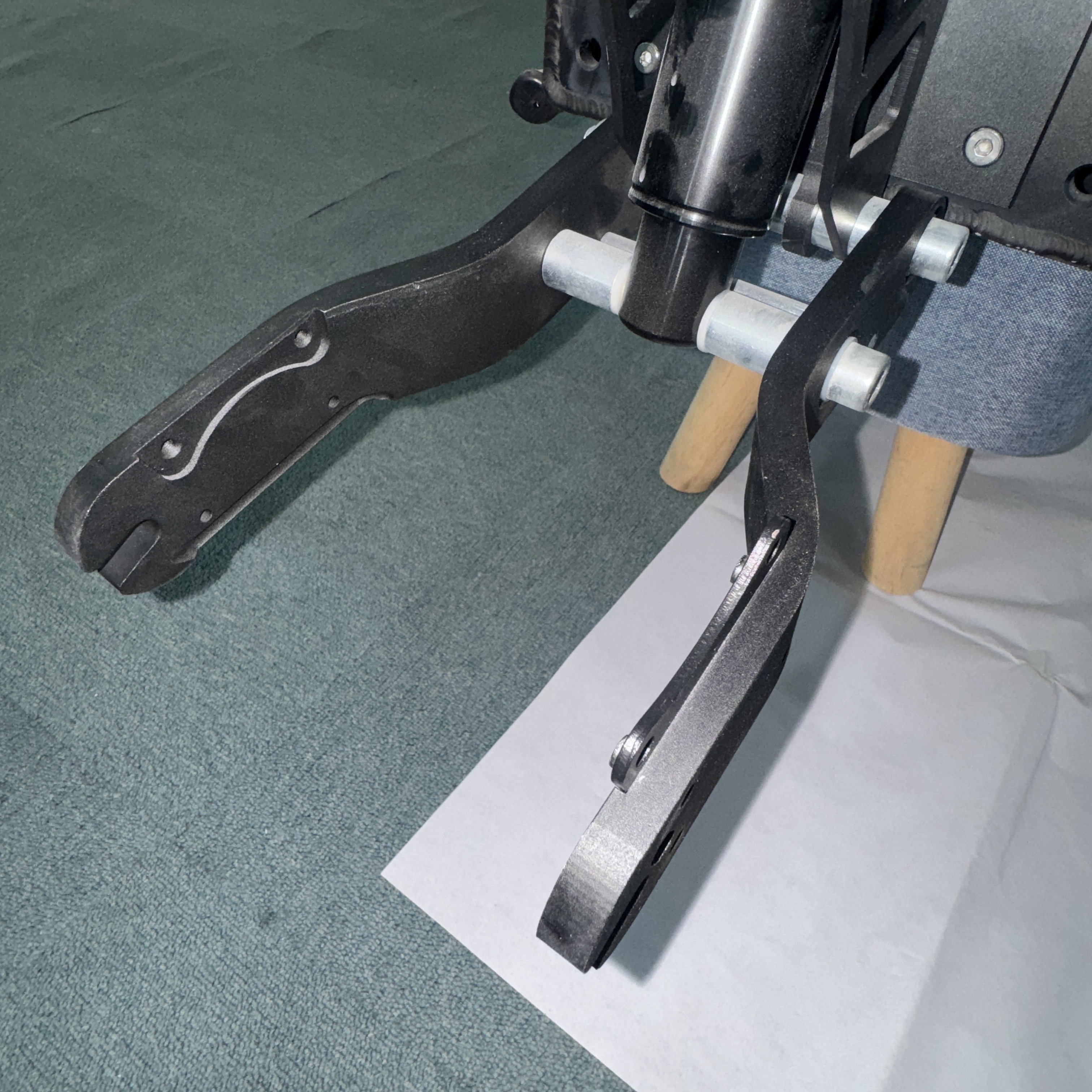 Wholesale Easy to Assemble Electric Scooter Spare Parts Front and Rear Fork with Fork Swing Arm
