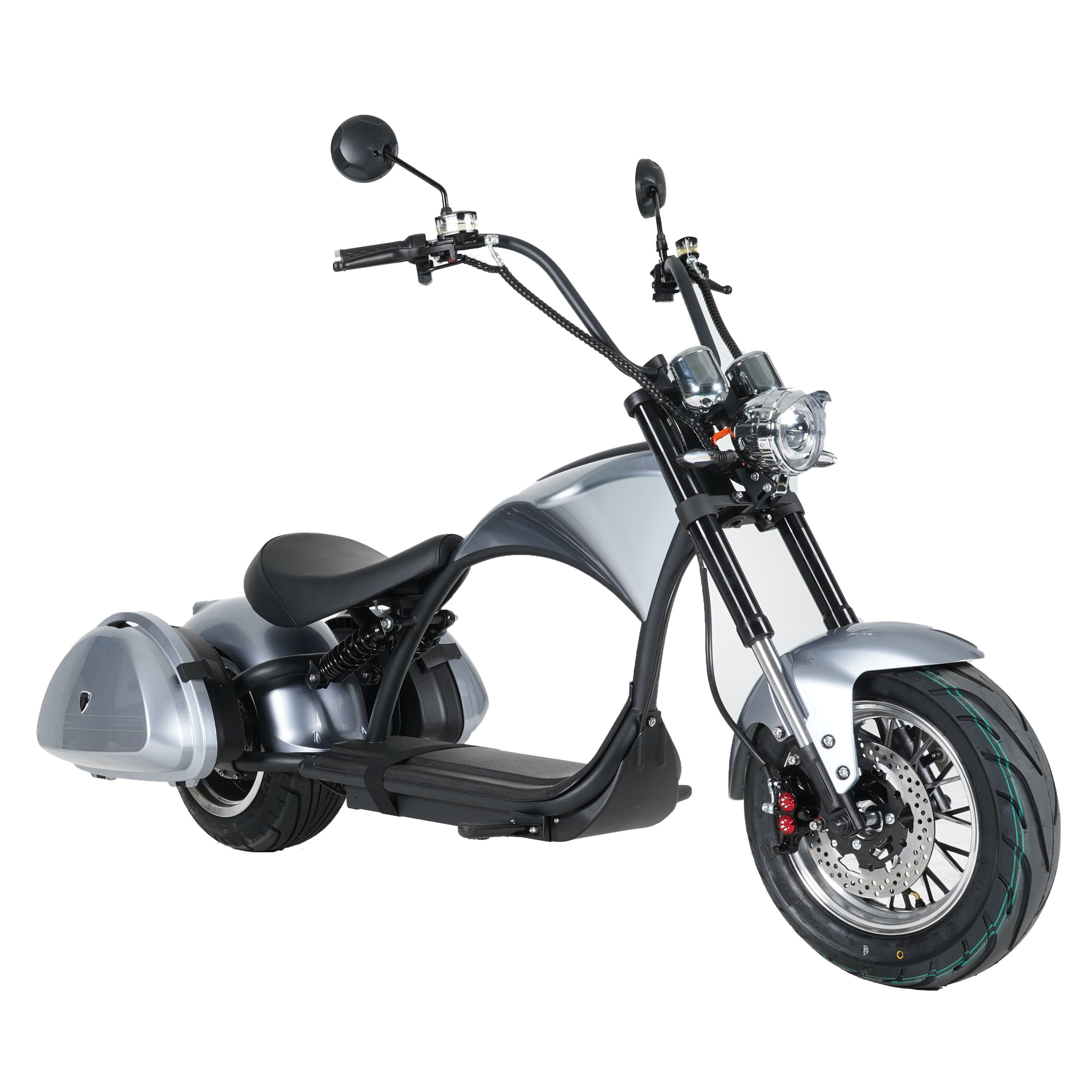 Gaeacycle M1P Chopper Citycoco Two wheels 2000w 60v45A electric scooter