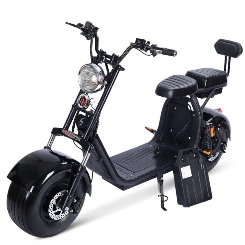 New Disc Brake Electric Scooters 2000W Big Fat Tire E-bike Chopper Removable Battery Citycoco Electric Motorcycle