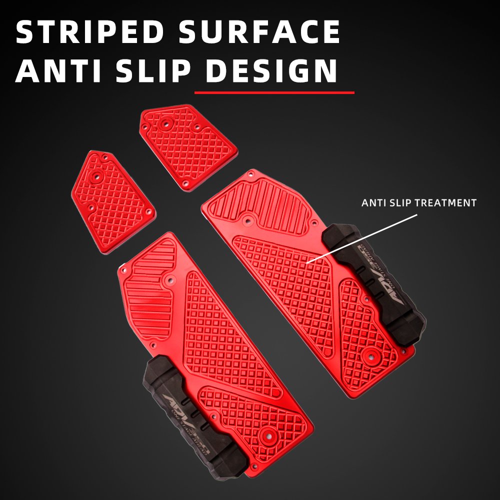 motorcycle footboard NSS350 for HONDA adv350 thicken aluminium alloy scooter footrest 2021-2024