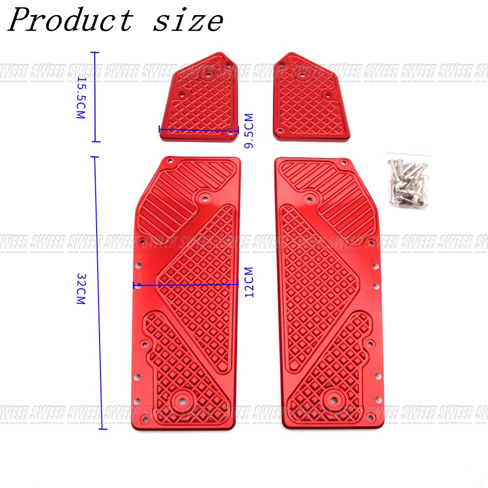 motorcycle footboard NSS350 for HONDA adv350 thicken aluminium alloy scooter footrest 2021-2024