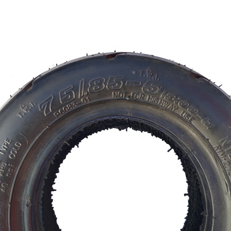 modern style new 10 inch 75/85-5 Rubber pneumatic tyre and tube for electric scooter wheel parts 75/85-5(3.00-5) tire