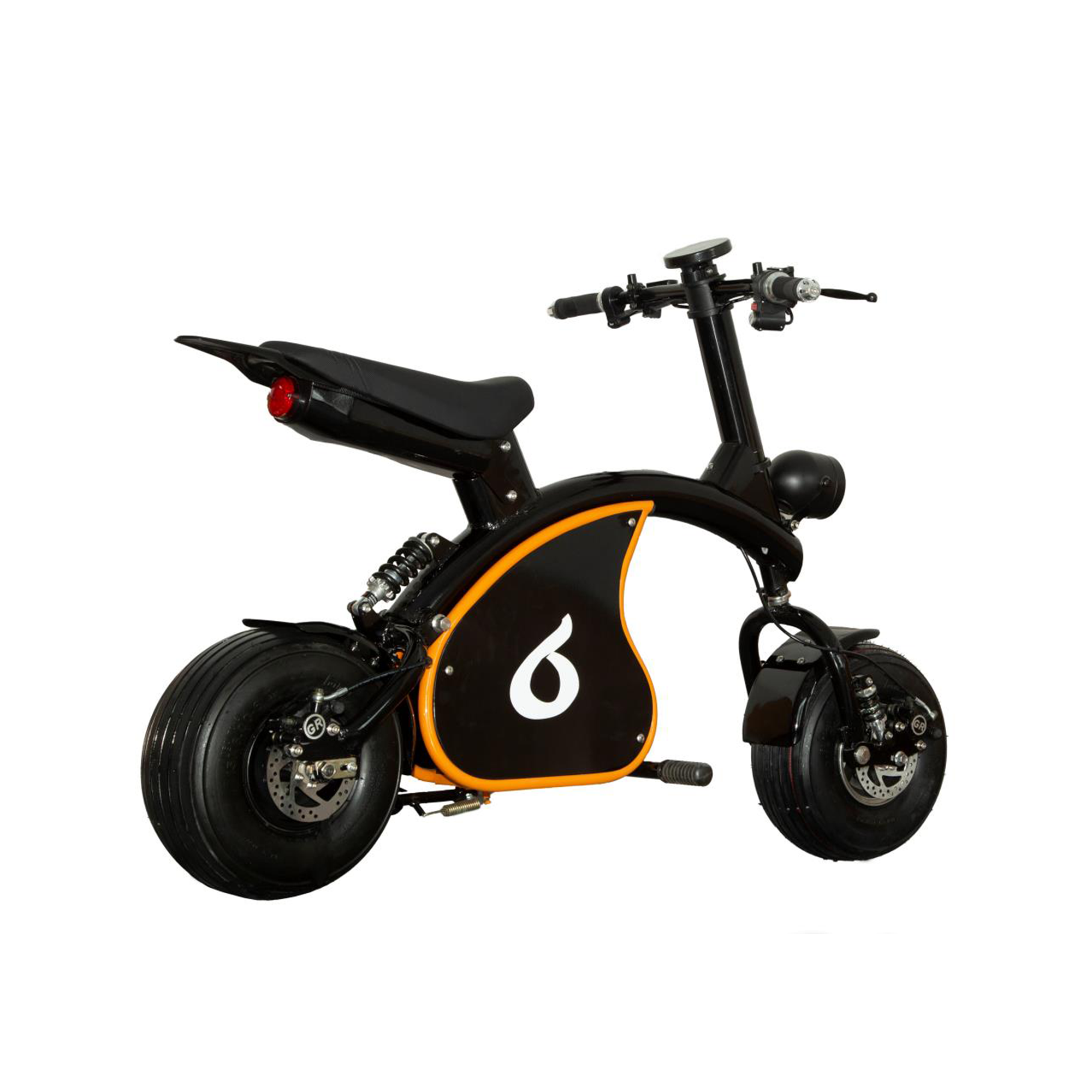 2023 High Quality Factory Lithium Battery Fat Tires 6 Inch Electric Scooter Motorcycle Electric Moped