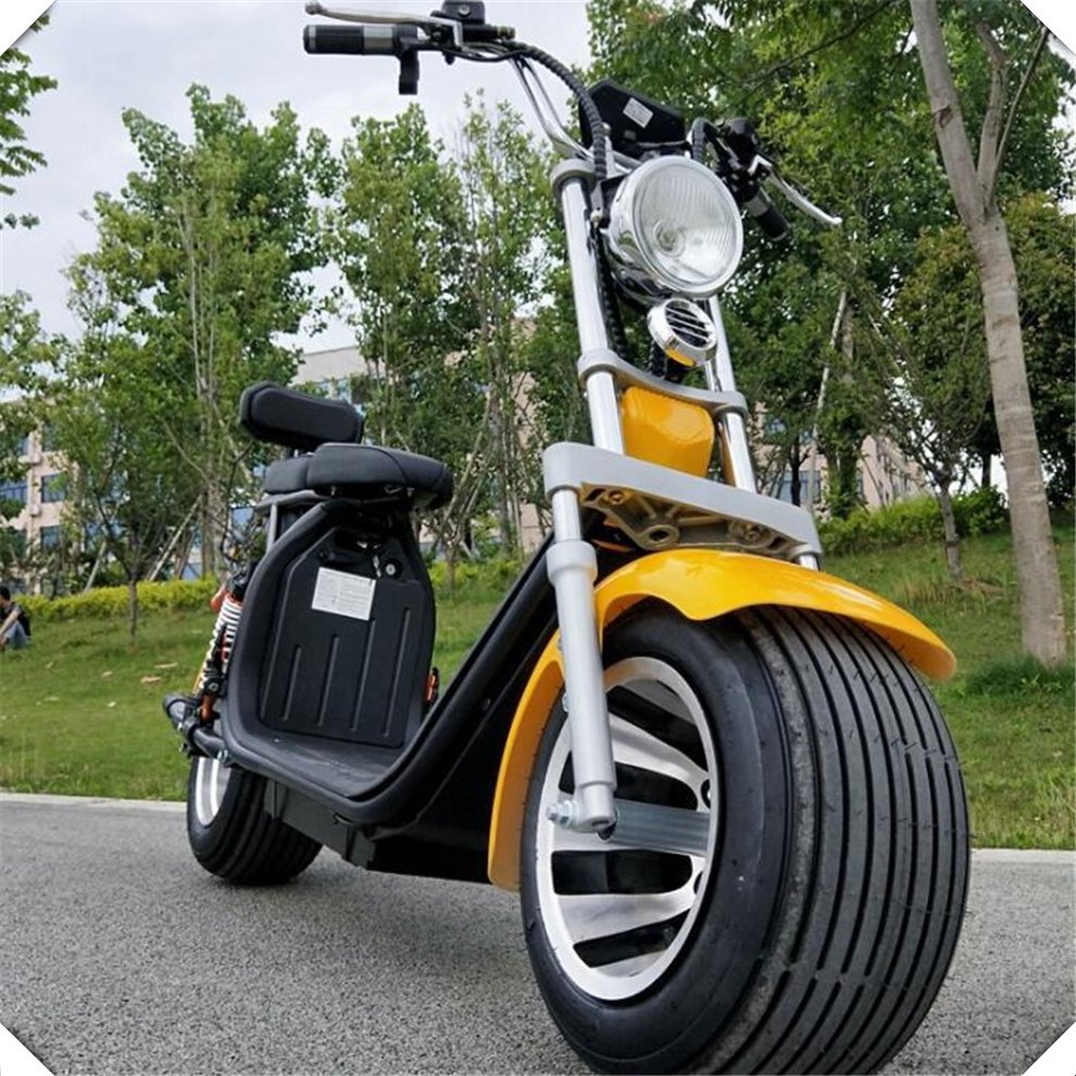 LEON Electric Scooter Cruiser Electric Bicycle with Fat Tyre/cheap Chopper Ebike/beach Electronics Unisex 18 Inch 60V 800W 1000W