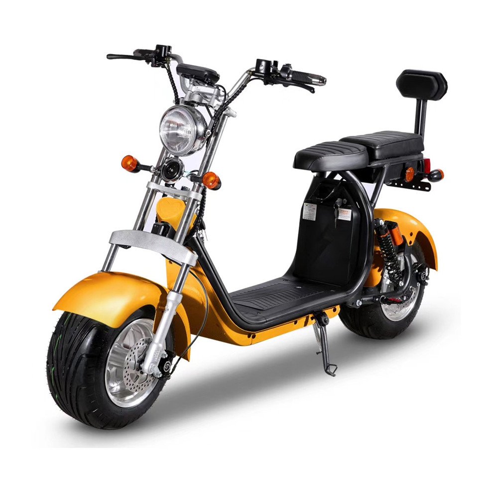 LEON Electric Scooter Cruiser Electric Bicycle with Fat Tyre/cheap Chopper Ebike/beach Electronics Unisex 18 Inch 60V 800W 1000W