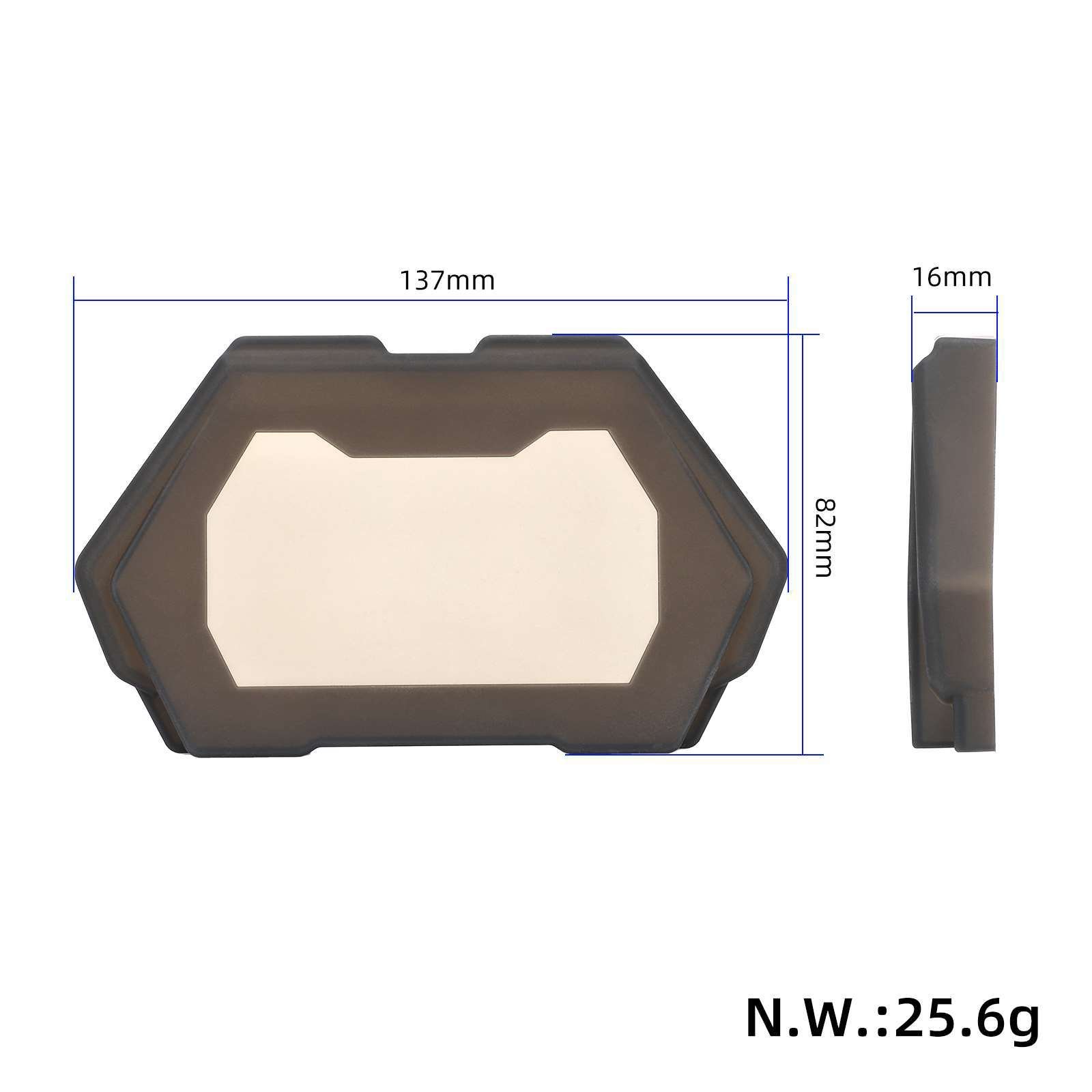 Waterproof Silicone Case for Kugoo Kukirin G2 PRO /G2 MAX KIRIN Electric Scooter Dashboard Display Screen Protection Cover