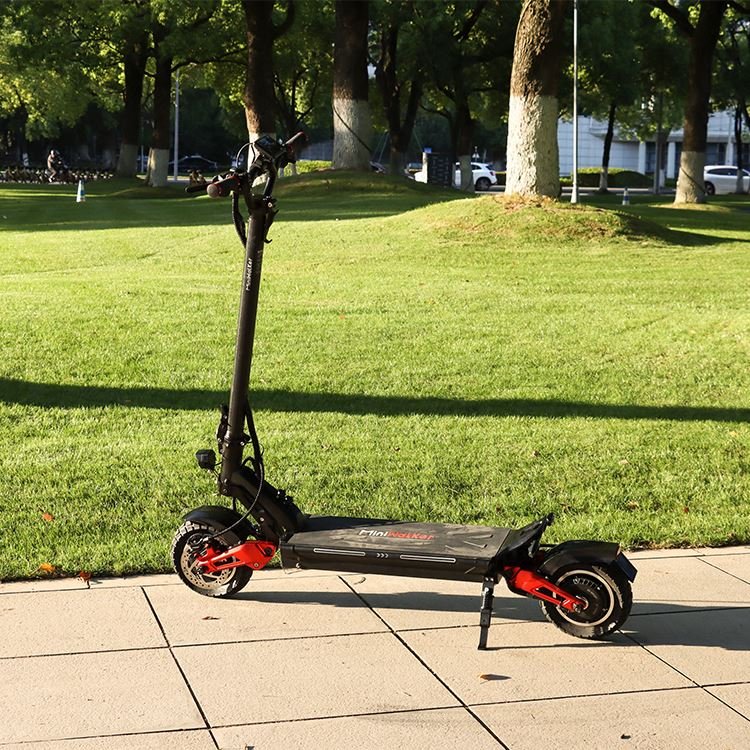 EU US AU warehouse off road powerful double motor 2400W lithium battery folding electric scooter