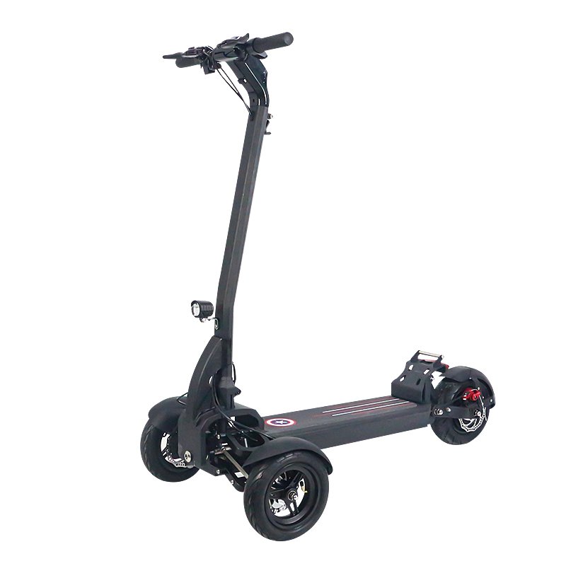 2022 new 48V lithium battery USB charging 1200W front and rear shock absorption 3-wheel golf electric scooter
