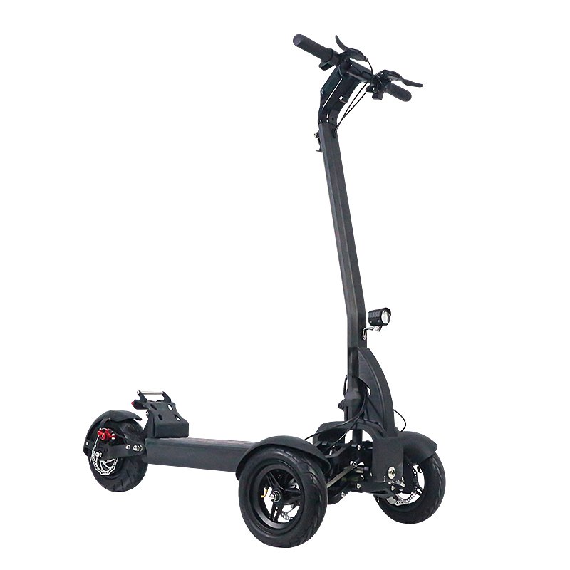 2022 new 48V lithium battery USB charging 1200W front and rear shock absorption 3-wheel golf electric scooter
