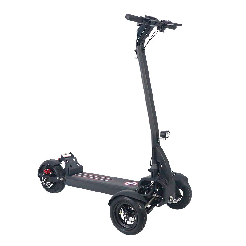 2022 new 48V lithium battery USB charging 1200W front and rear shock absorption 3-wheel golf electric scooter
