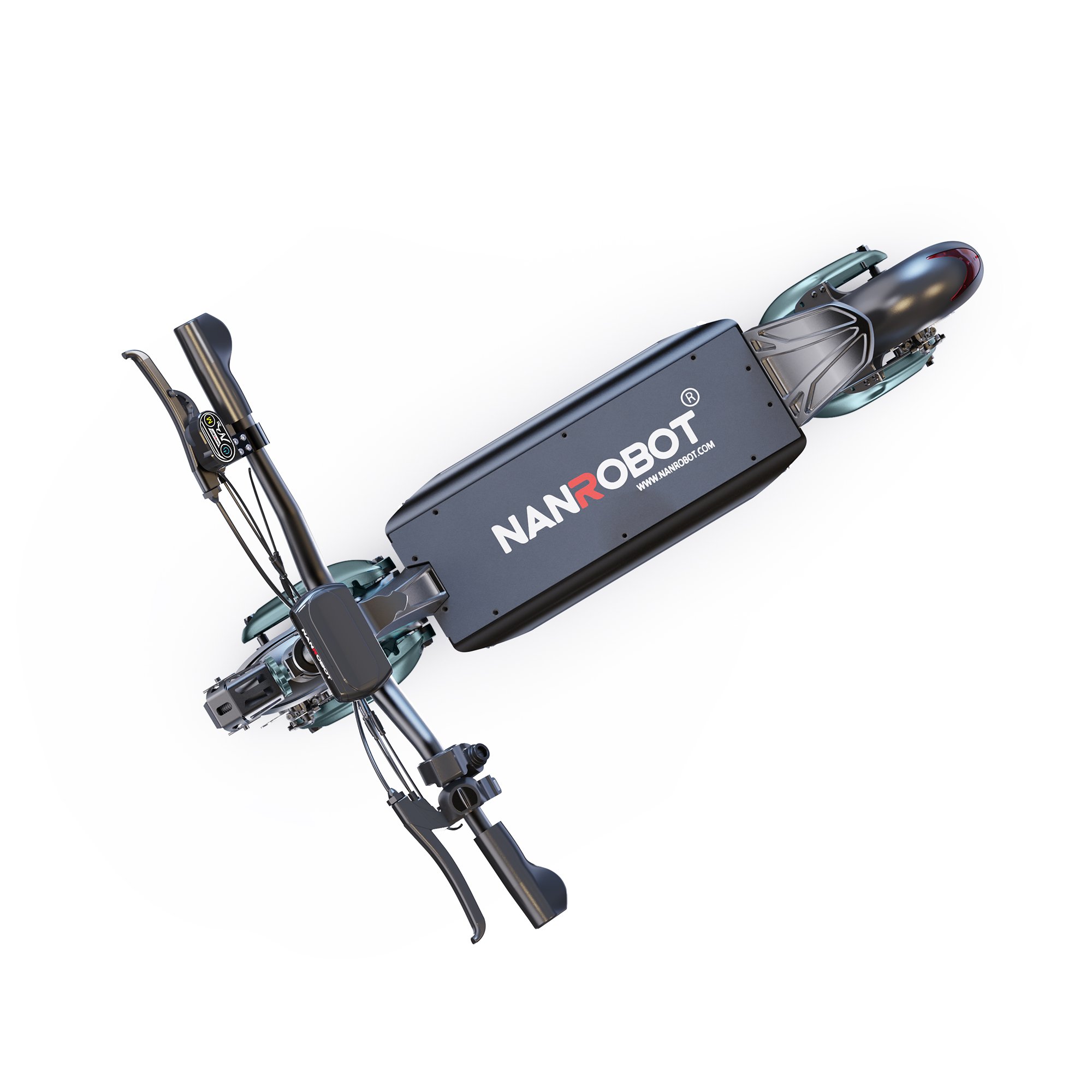 Nanrobot disc brake D6+ off road tire 2000w Two-wheel Powerful ECO TURBO forged Electric Scooter