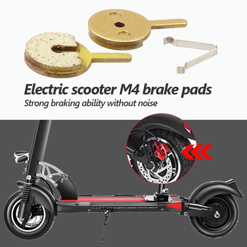 Brake Pads for KUGOO M4 Electric Scooter Replacement Parts and Accessories brake pads rear wheel brake disc friction pads