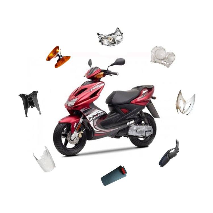 MBK NITRO spare parts MBK scooter to Tunisie/Morroco/North Africa market MBK plastic parts chinese factory wholesale supply