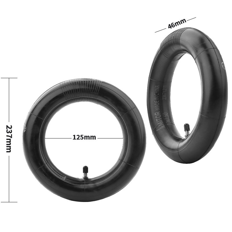 10*2.5 inch thickened straight valve inner tube*2 pcs for tire electric scooter parts 10x2.5 inner tire s cooter balancing bike